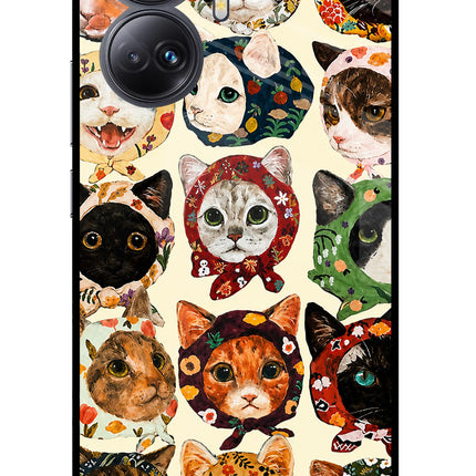 Cool Cat Realme 10 Pro+ 5G Glass Case