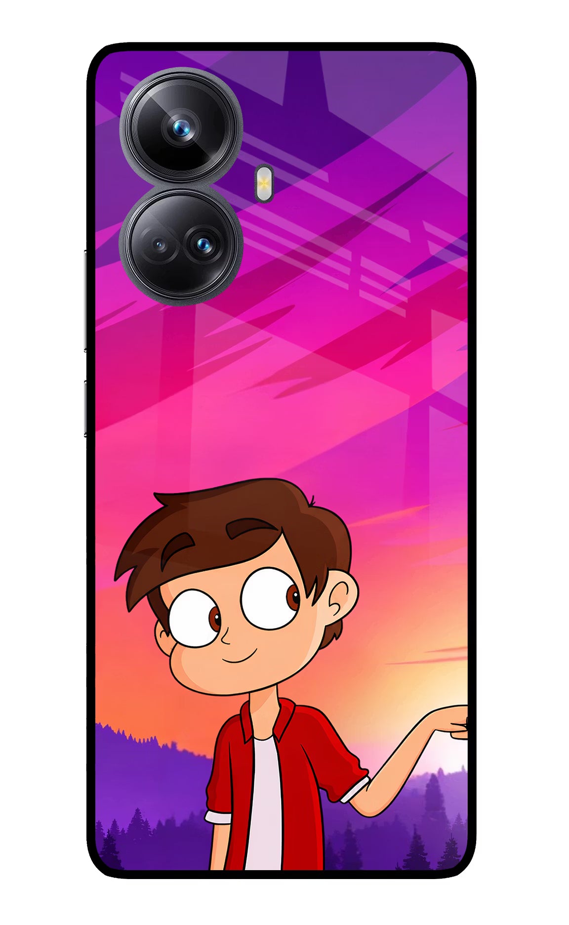 Marco Sunset Realme 10 Pro+ 5G Glass Case