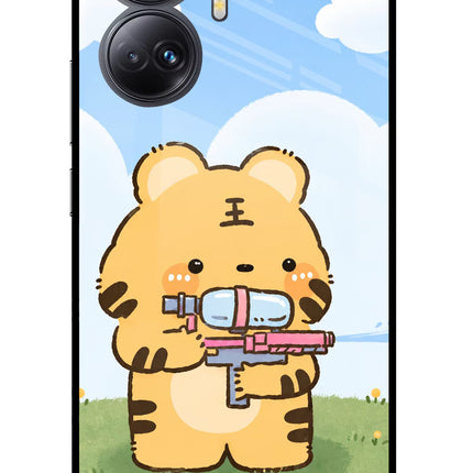 Tiger Treat Realme 10 Pro+ 5G Glass Case