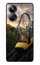 Rollercoaster Dog Realme 10 Pro+ 5G Glass Case
