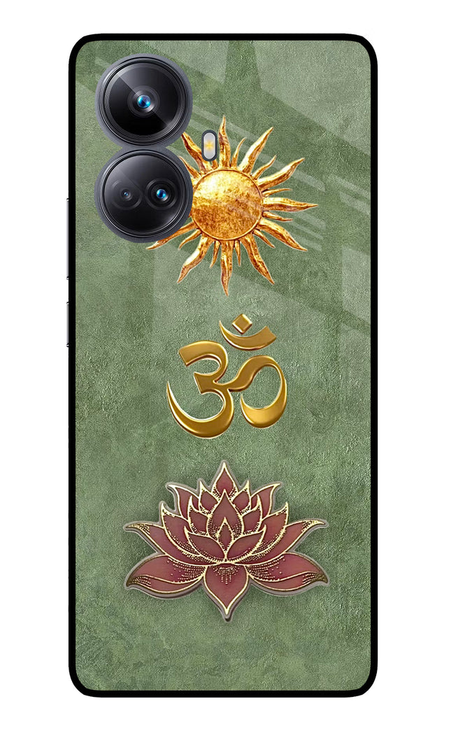 Om & Lotus Realme 10 Pro+ 5G Glass Case