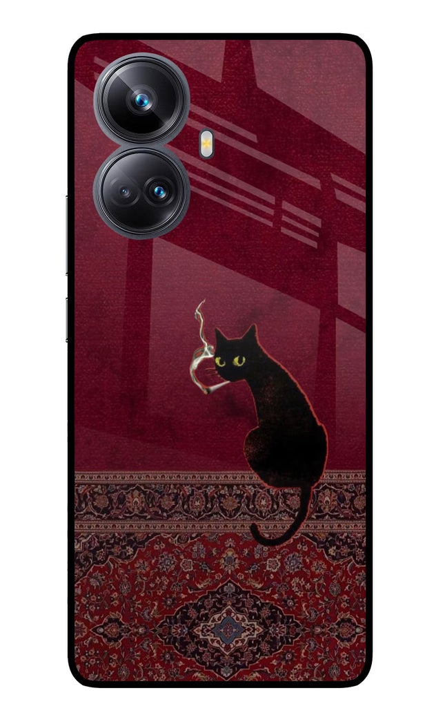 Midnight Cat Realme 10 Pro+ 5G Glass Case
