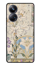 White Lily Realme 10 Pro+ 5G Glass Case