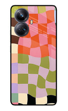 Wavy Grid Realme 10 Pro+ 5G Glass Case