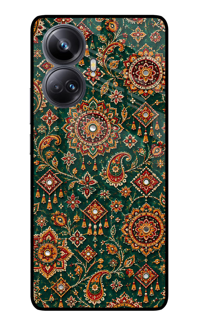 Green Pataka Realme 10 Pro+ 5G Glass Case