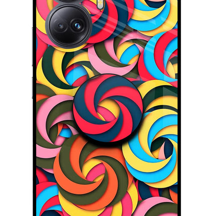 Spiral Pattern Realme 10 Pro+ 5G Pop Case by Casekaro