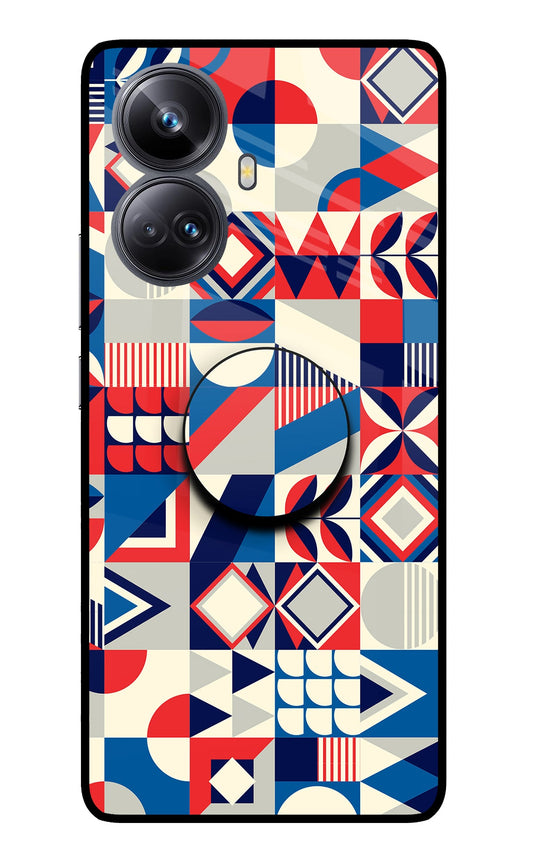 Colorful Pattern Realme 10 Pro+ 5G Glass Case