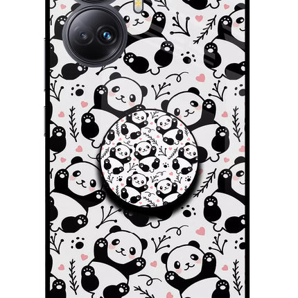 Cute Panda Realme 10 Pro+ 5G Pop Case by Casekaro