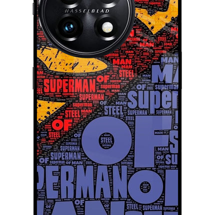 Superman OnePlus 11 5G Glass Case