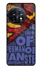 Superman OnePlus 11 5G Glass Case