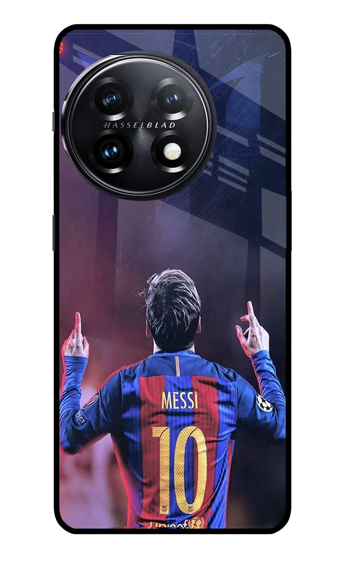 Messi OnePlus 11 5G Glass Case Back Cover by Casekaro