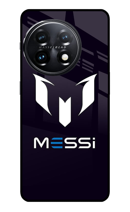 Messi Logo OnePlus 11 5G Glass Case