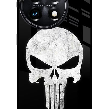Punisher Skull OnePlus 11 5G Glass Case