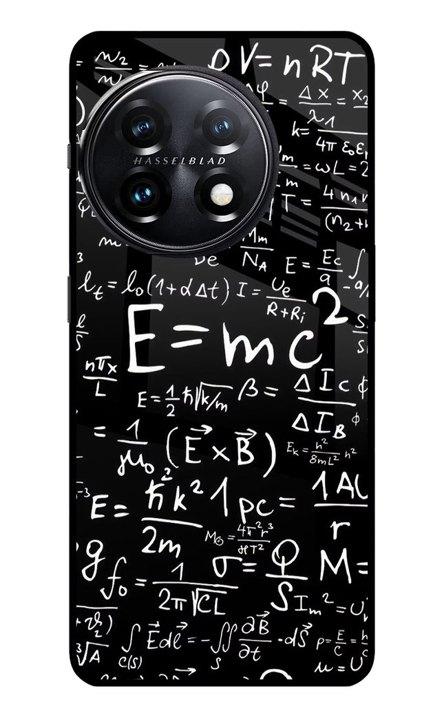 Physics Formula OnePlus 11 5G Glass Case