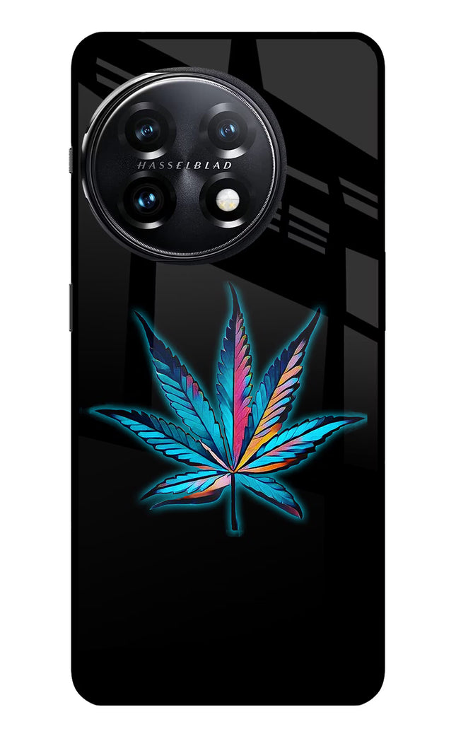 Weed OnePlus 11 5G Glass Case