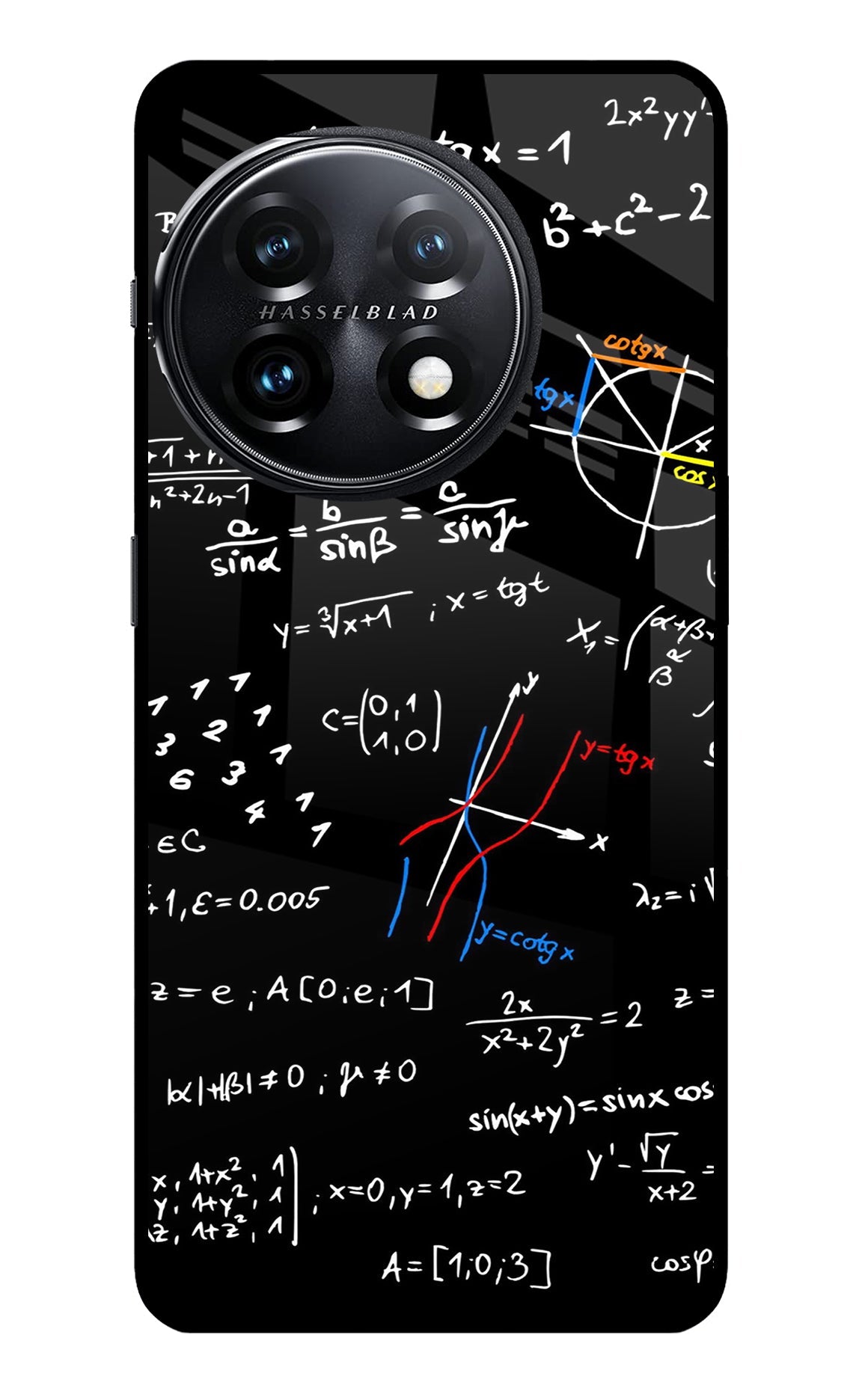 Mathematics Formula OnePlus 11 5G Glass Case