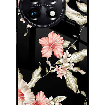 Flowers OnePlus 11 5G Glass Case