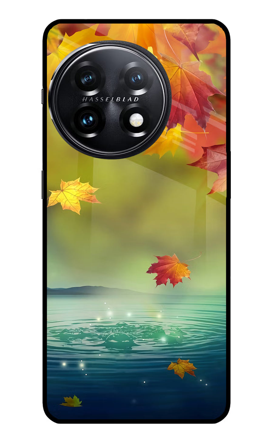 Flowers OnePlus 11 5G Back Cover, Glass case