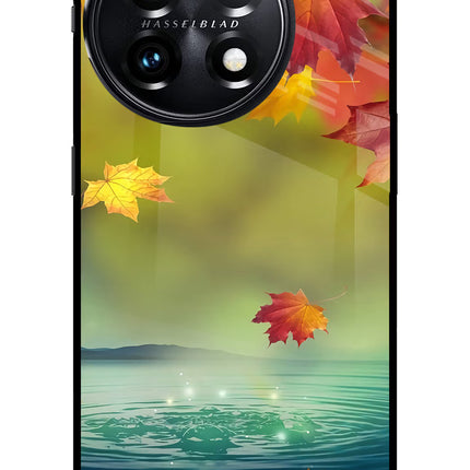 Flowers OnePlus 11 5G Glass Case