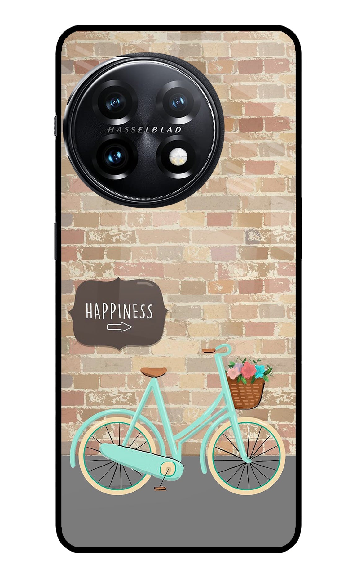 Happiness Artwork OnePlus 11 5G Glass Case