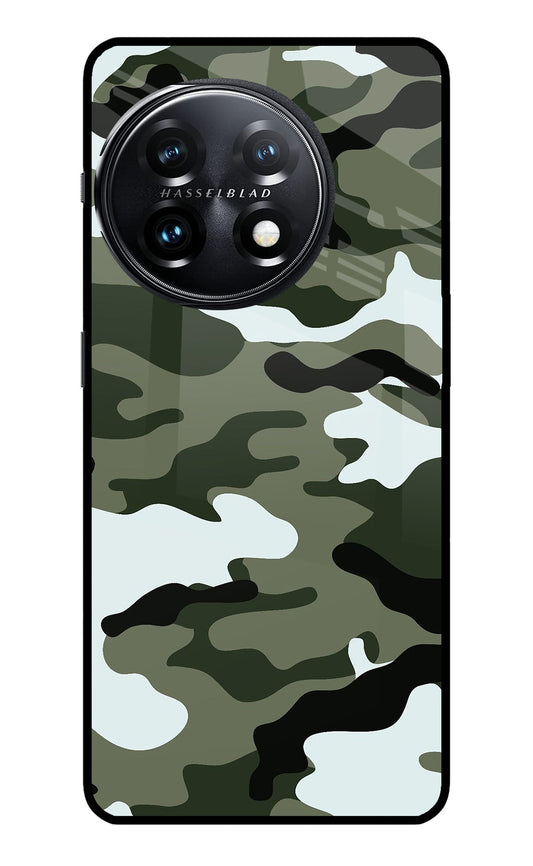 Camouflage OnePlus 11 5G Glass Case