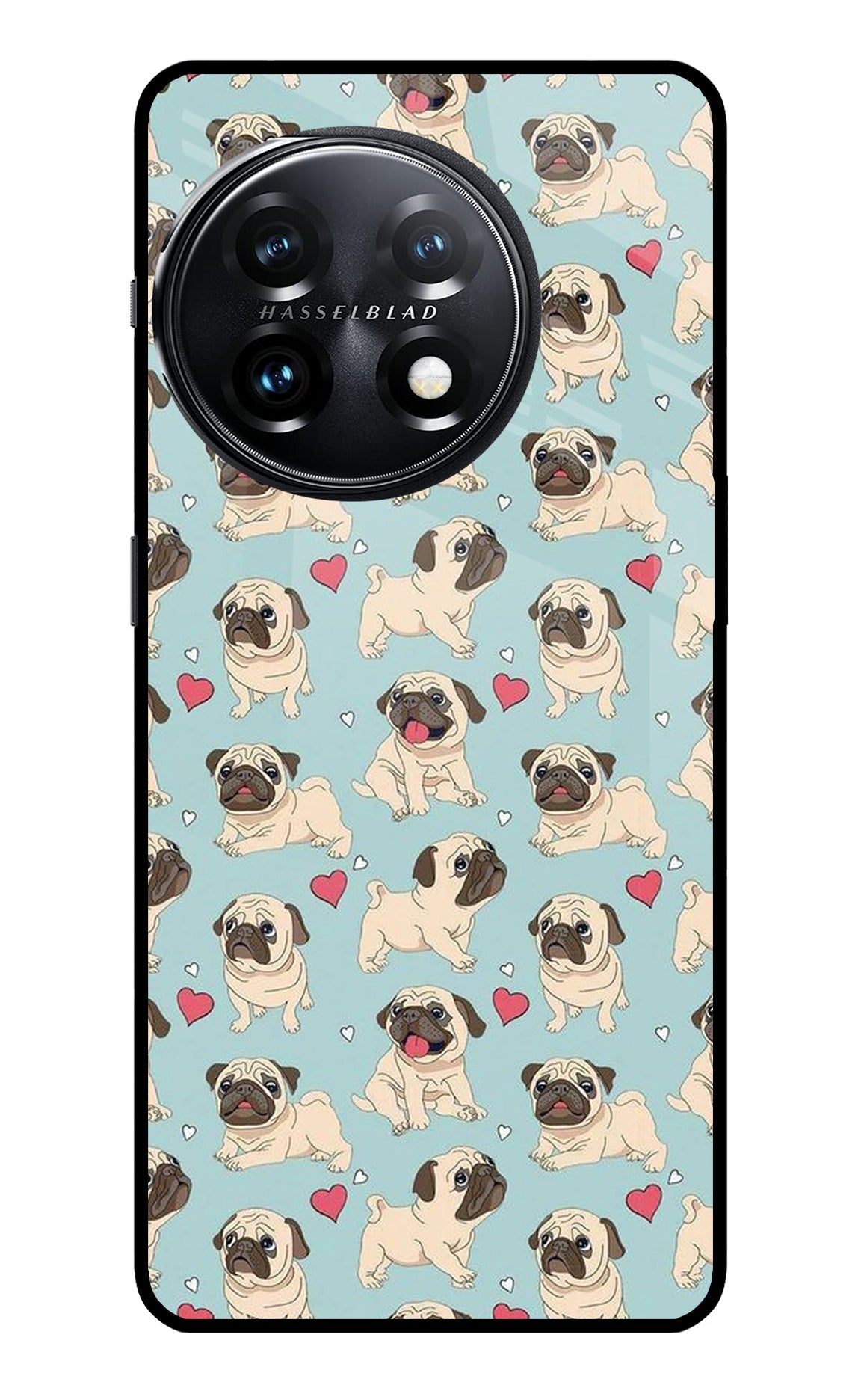 Pug Dog OnePlus 11 5G Glass Case
