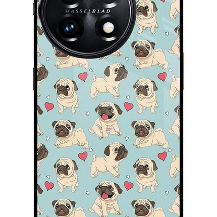 Pug Dog OnePlus 11 5G Glass Case