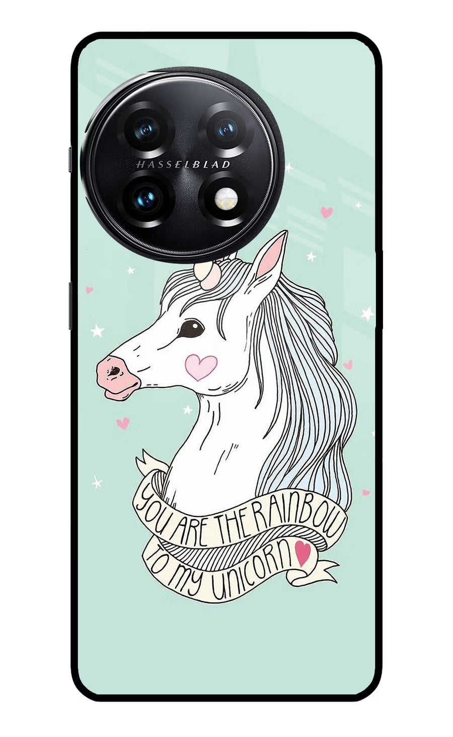 Unicorn Wallpaper OnePlus 11 5G Back Cover, Glass case