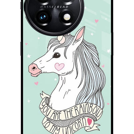 Unicorn Wallpaper OnePlus 11 5G Glass Case