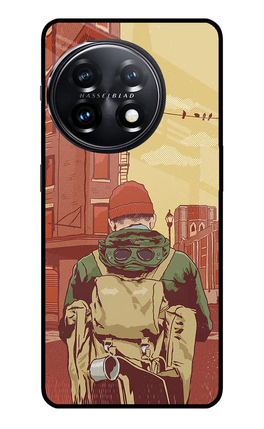 Adventurous OnePlus 11 5G Glass Case