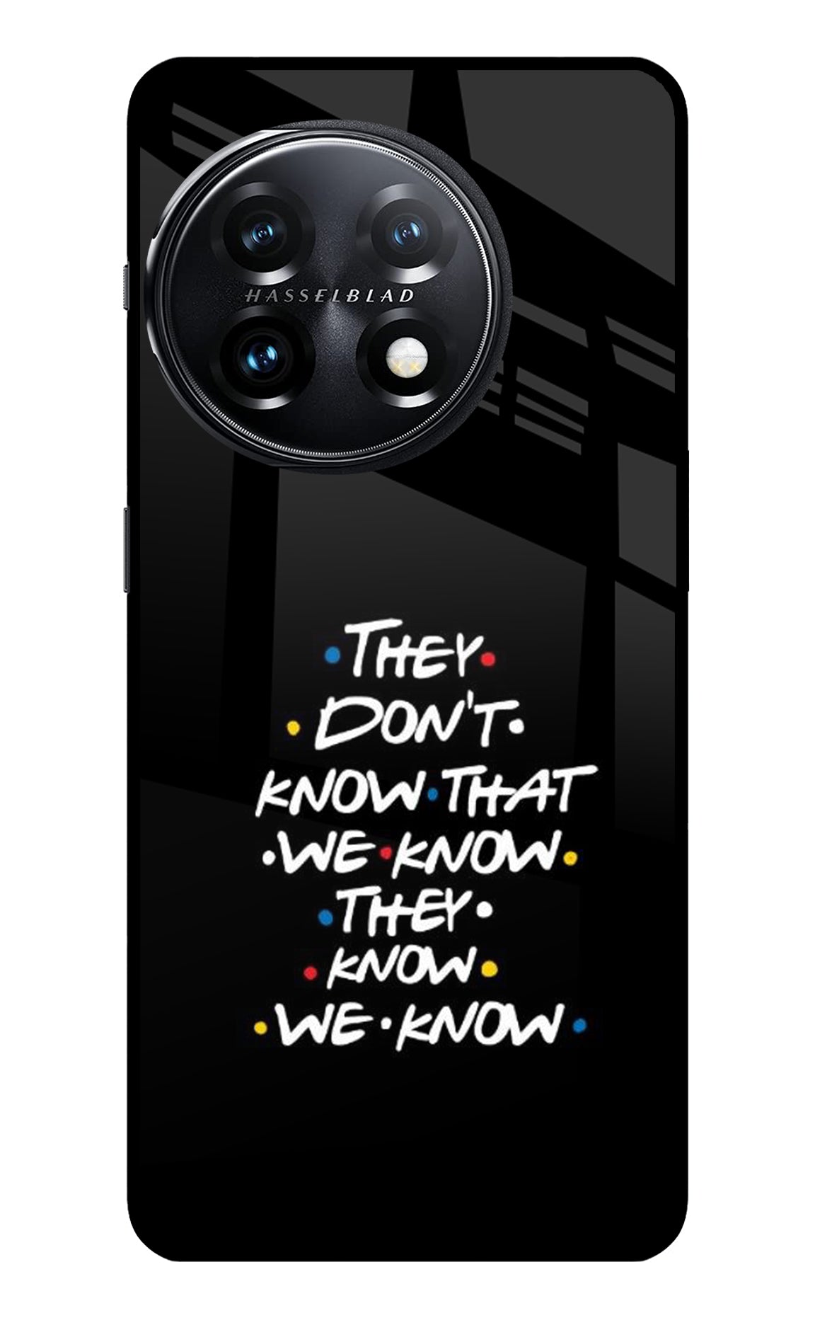 FRIENDS Dialogue OnePlus 11 5G Back Cover