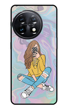 Selfie Girl OnePlus 11 5G Glass Case