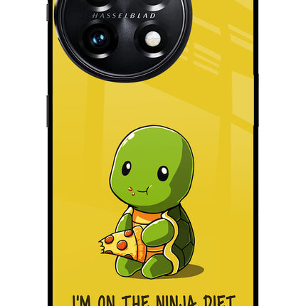 I'm on Ninja Diet OnePlus 11 5G Glass Case