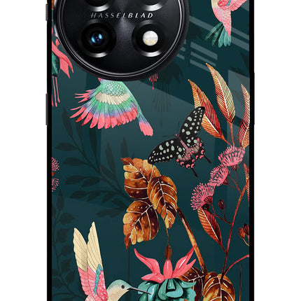 Birds OnePlus 11 5G Glass Case