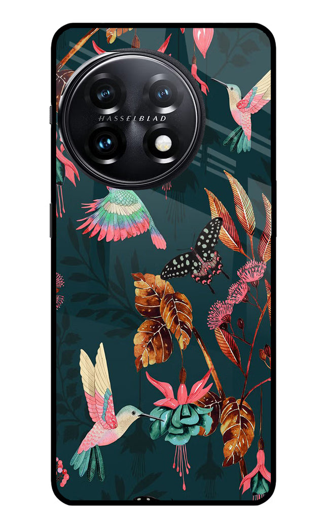 Birds OnePlus 11 5G Glass Case