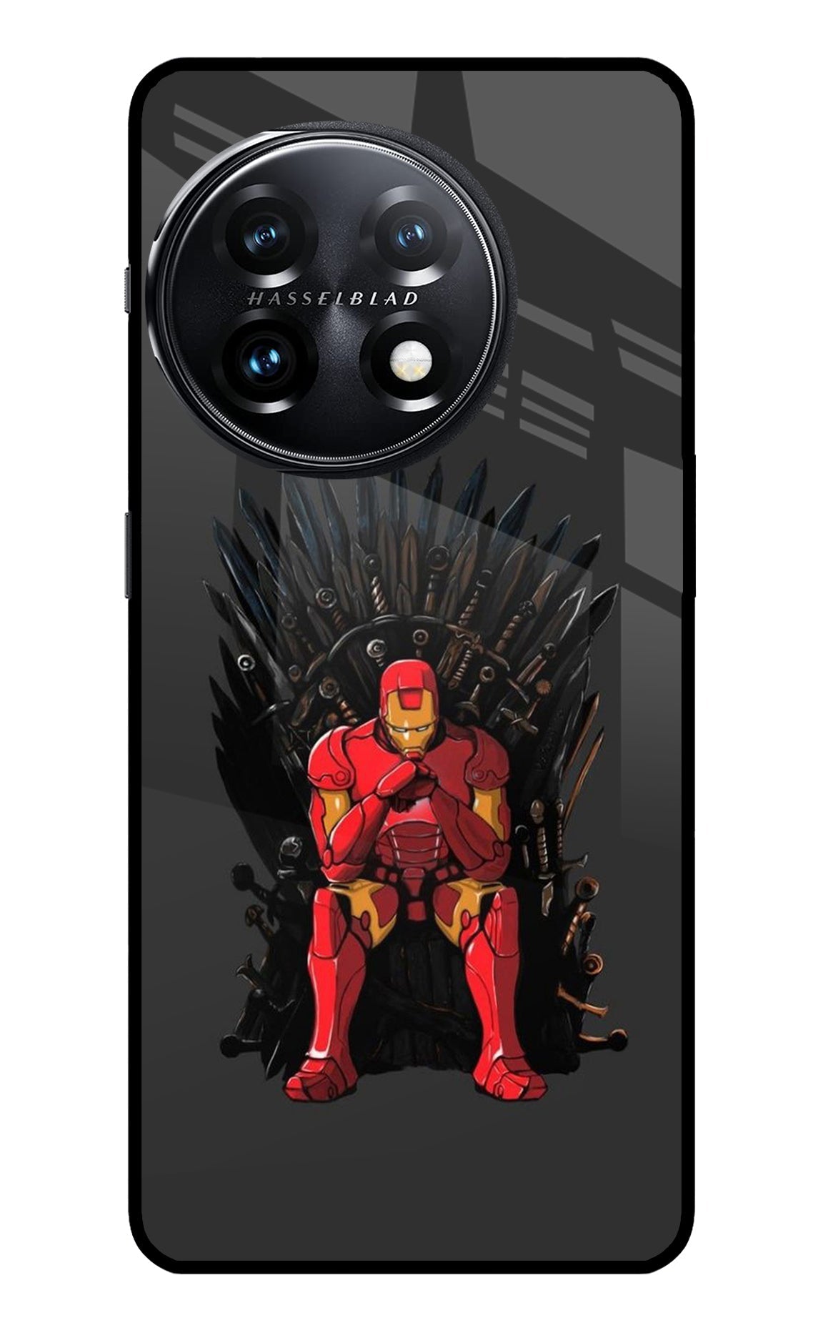 Ironman Throne OnePlus 11 5G Glass Case