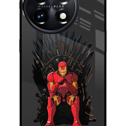 Ironman Throne OnePlus 11 5G Glass Case