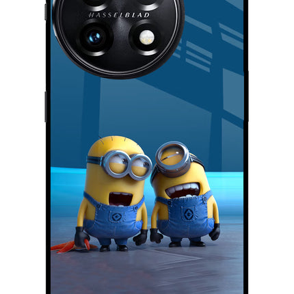 Minion Laughing OnePlus 11 5G Glass Case