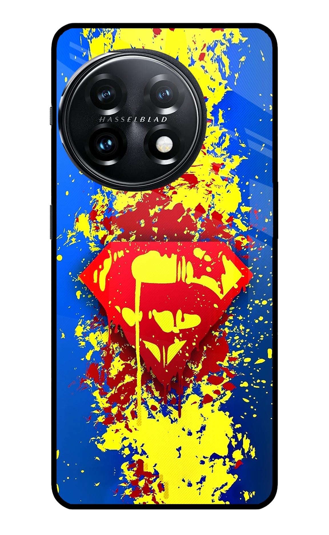 Superman logo OnePlus 11 5G Glass Case