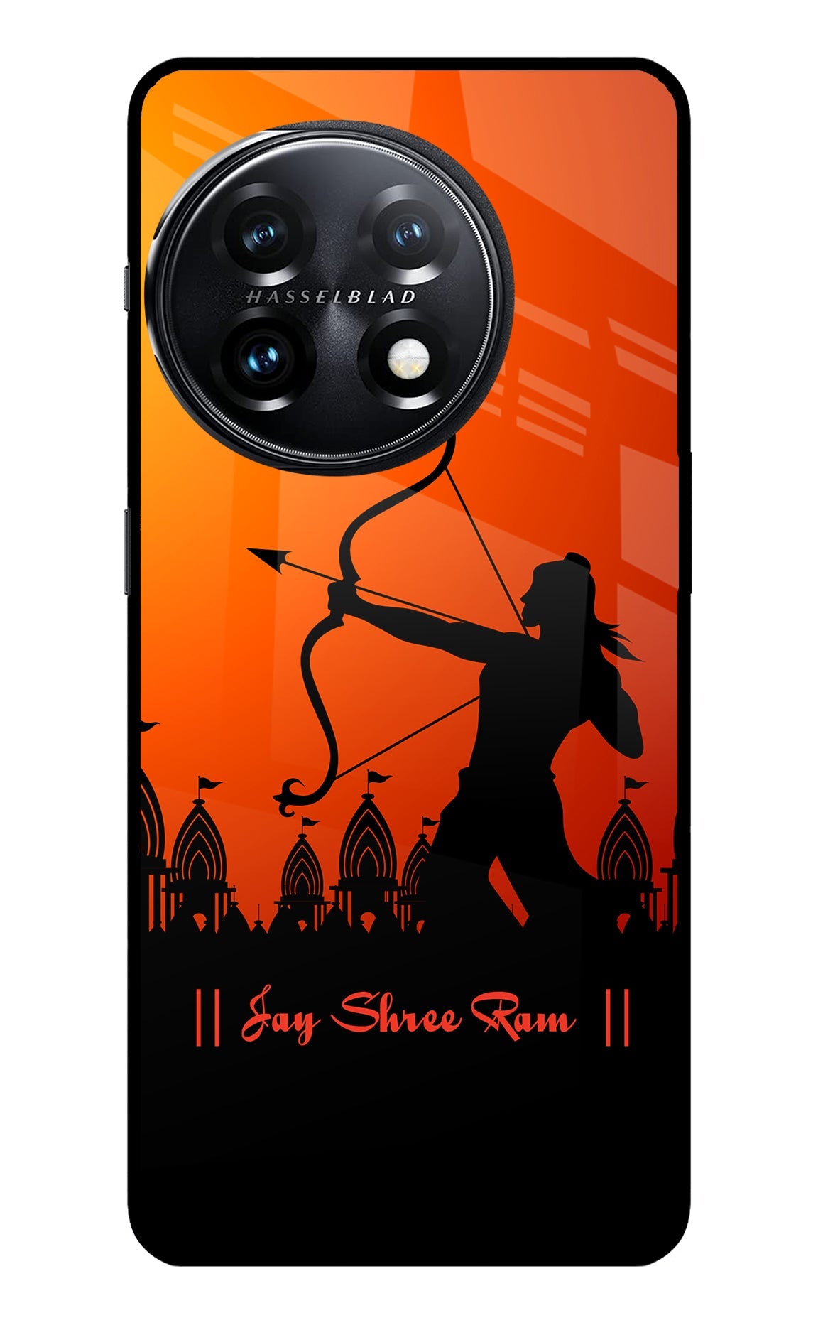 Lord Ram - 4 OnePlus 11 5G Glass Case