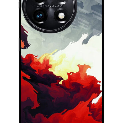Fire Cloud OnePlus 11 5G Glass Case
