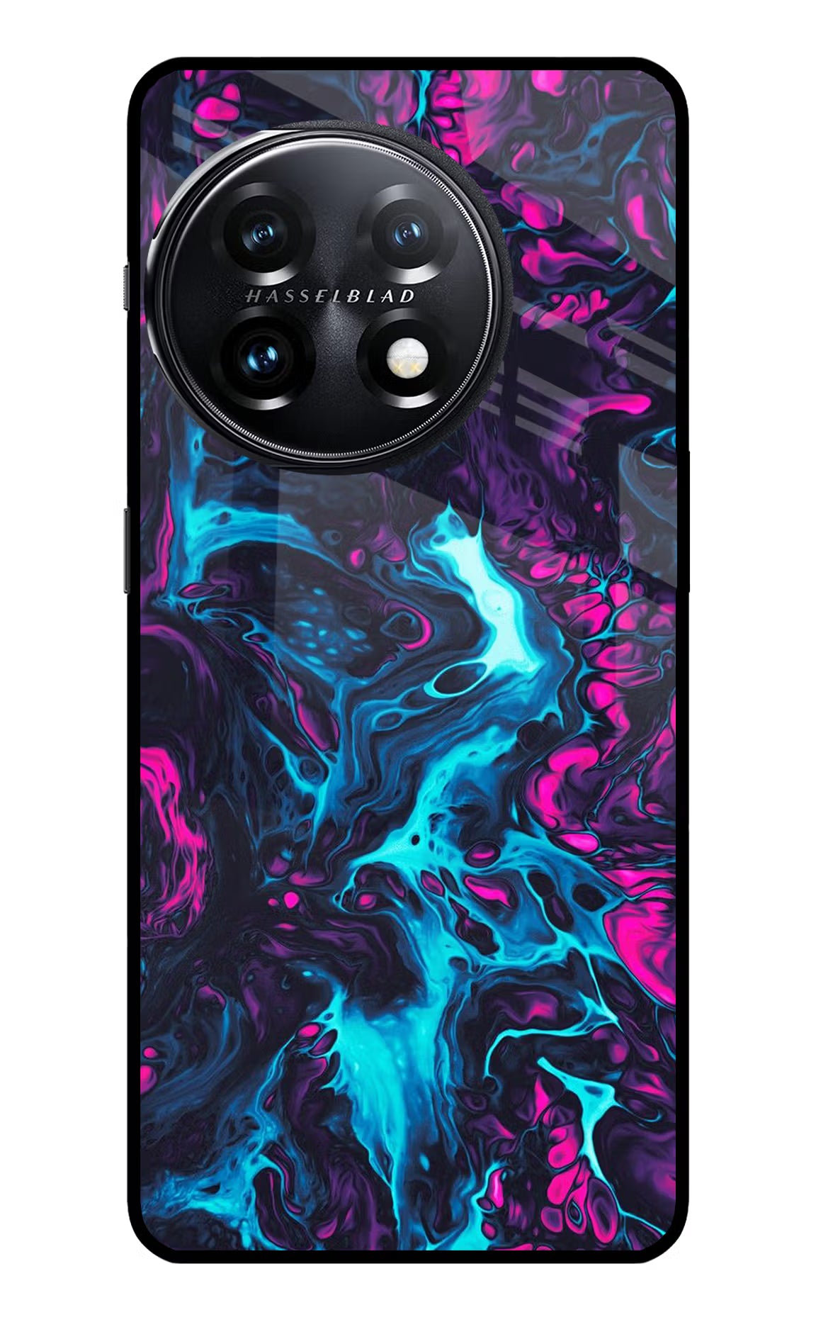 Abstract OnePlus 11 5G Glass Case Back Cover by Casekaro