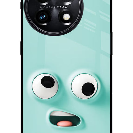 Funny Cartoon OnePlus 11 5G Glass Case