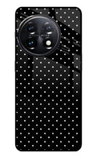 White Dots OnePlus 11 5G Glass Case