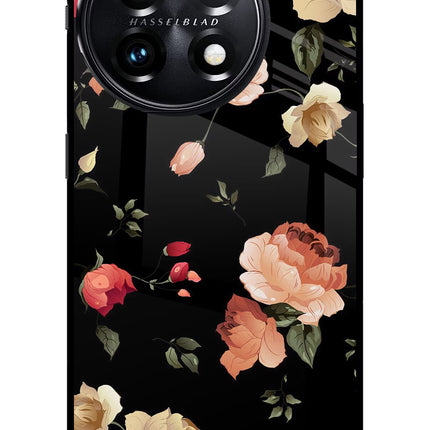 Flowers OnePlus 11 5G Glass Case