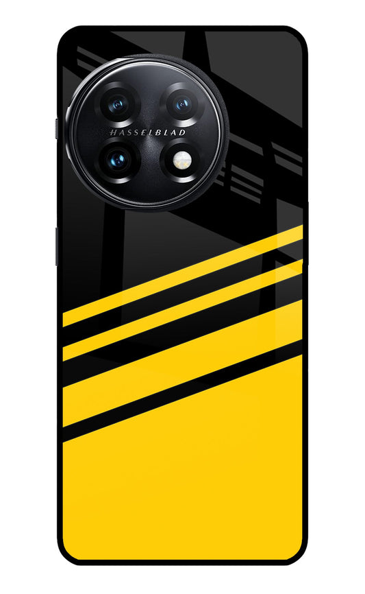 Yellow Shades OnePlus 11 5G Glass Case