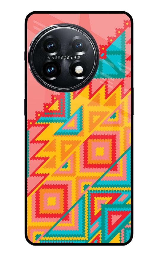 Aztec Tribal OnePlus 11 5G Glass Case