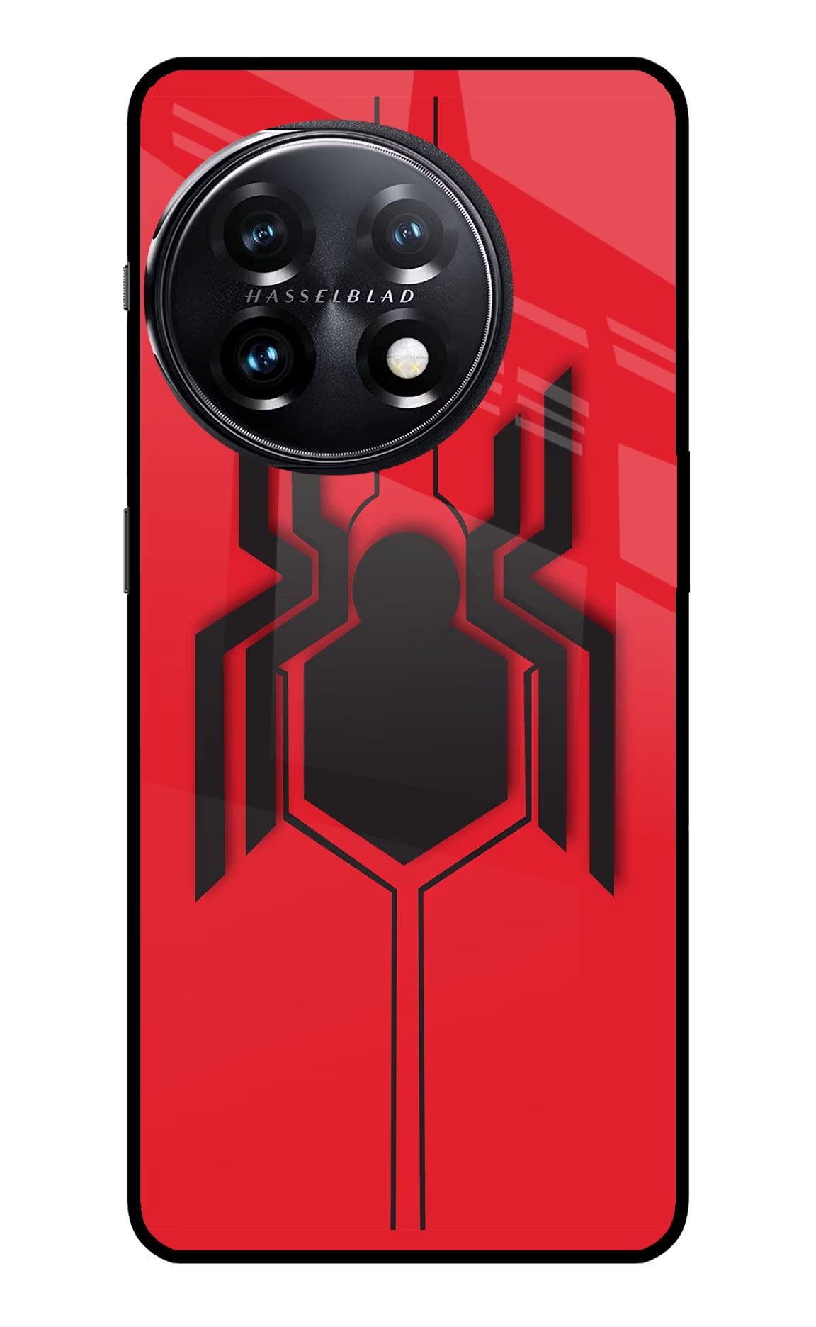 Spider OnePlus 11 5G Glass Case Back Cover by Casekaro