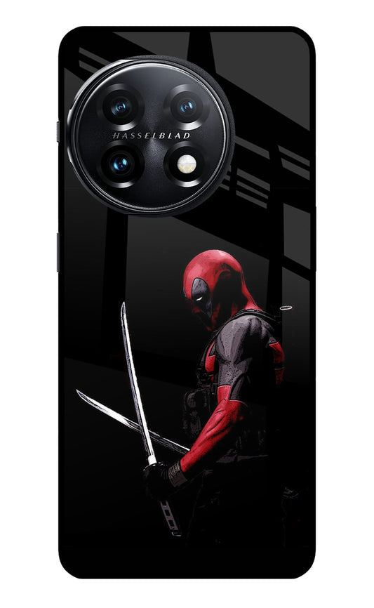 Deadpool OnePlus 11 5G Glass Case