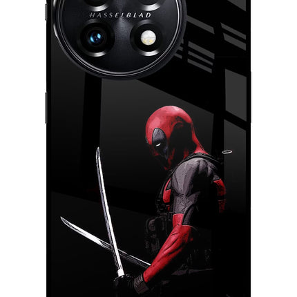 Deadpool OnePlus 11 5G Glass Case Back Cover by Casekaro